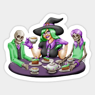 Tea witch Sticker